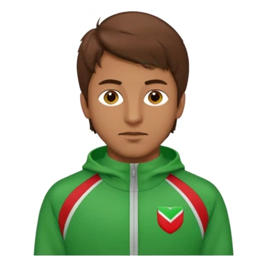 

### **🎮 Text Emoji Concept:**  
👨‍🦱🎽🔴🟢 **Player 456 (Gi-hun)**  
- **👨‍🦱** = Brown-haired man (like Gi-hun)  
- **🎽** = Green tracksuit (Squid Game uniform)  
- **🔴🟢** = Red & green (colors from *Red Light, Green Light*)  
 sticker