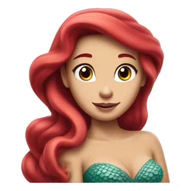 Ariel from The Little Mermaid  sticker