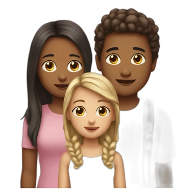 Two sisters and one angel brother sticker