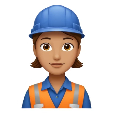 employee of a landscaping company sticker