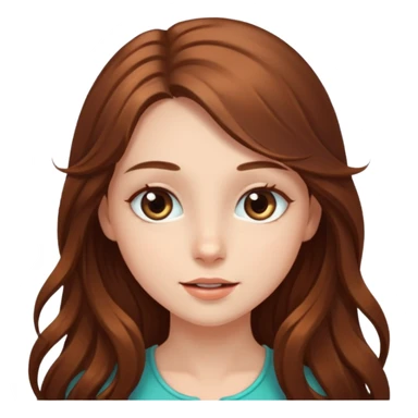 Девушка в диком восторге у нее искрятся глаза  sticker