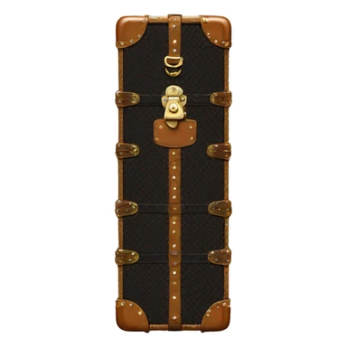 Black Luis Vuitton Trunk sticker