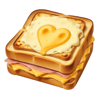 croque monsieur sticker