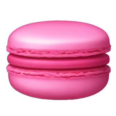 Pink macaroon sticker