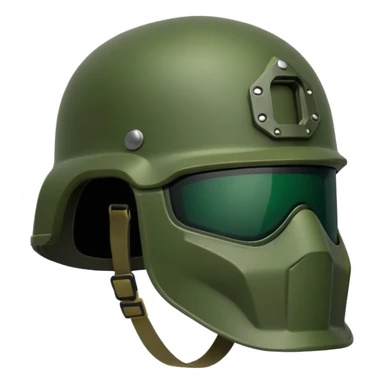 modern military helmet sticker