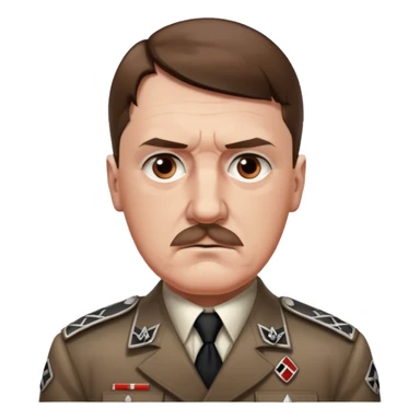 Adolf hitler signe nazi sticker