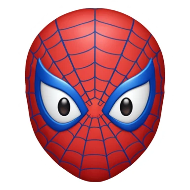 Spiderman emoji sticker
