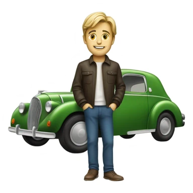 Renaud voiture sticker