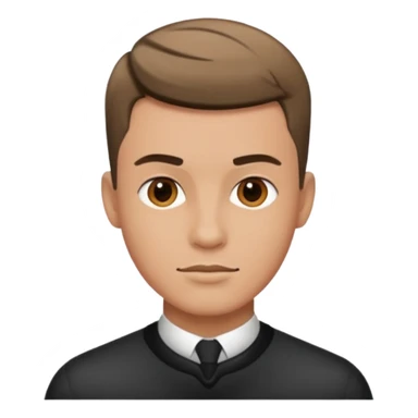 hairstylist men sticker