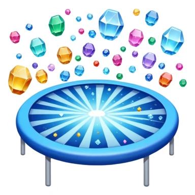 My mind is akin to crystals scattered on a trampoline being jumped on by kids sticker