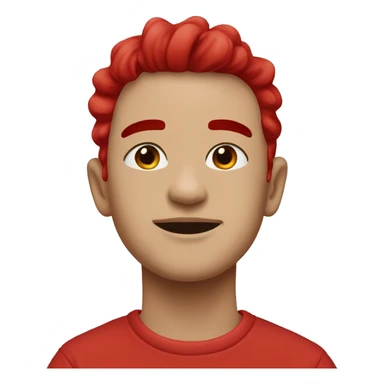 red aesthetic ￼ sticker