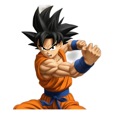 Goku-kamehameha sticker