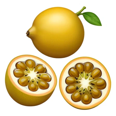 Emoji de maracujá  sticker
