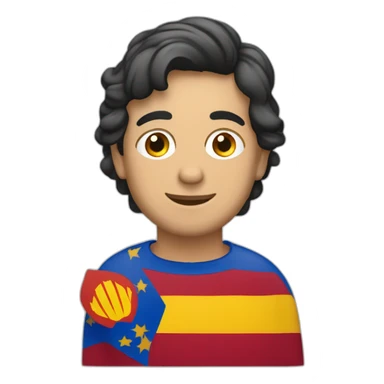 Senyera estelada catalana sticker