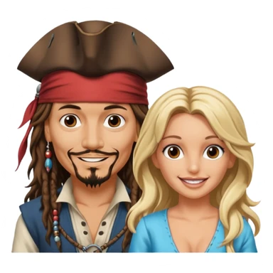 Sex of Jack Sparrow and Britney Spears  sticker