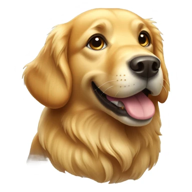 golden retriever dog sticker