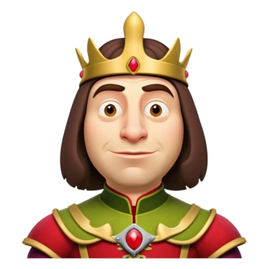 Lord farquaad in shrek movie sticker