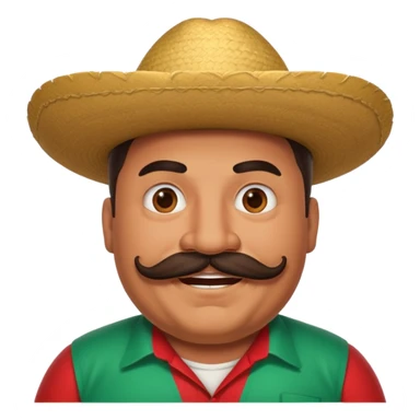 big fat mexican dude sticker