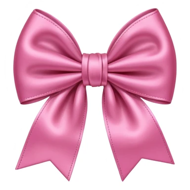 Pink Bow hair accessories  sticker