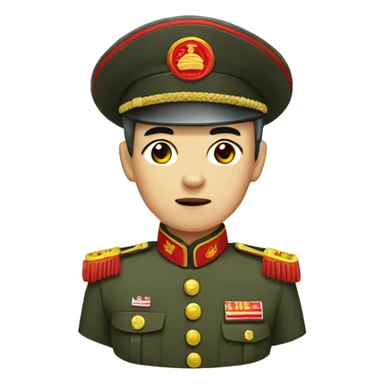 Republic of China Military General Emoji  sticker
