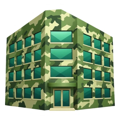 green military headquarters sticker