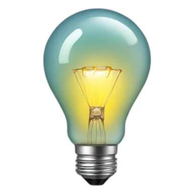 idea light bulb sticker