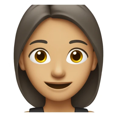 smiling girl in car interior sticker