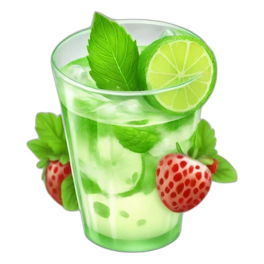 Beautiful mojito sticker