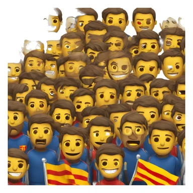 Persona con bandera Catalunya  sticker