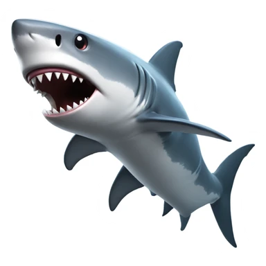 Shark playing Fortnite  sticker