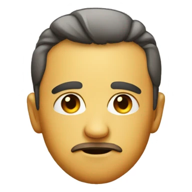 Emoji giving a side eye  sticker