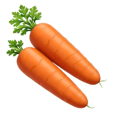 carrot orange vienna sausages sticker