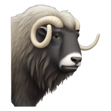 Muskox sticker