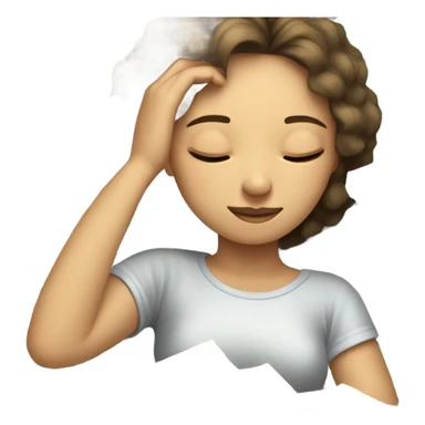 Sleeping girl with 50 million dollars  sticker