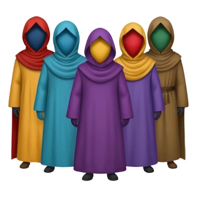 create an emoji for a group of actors with no face sticker