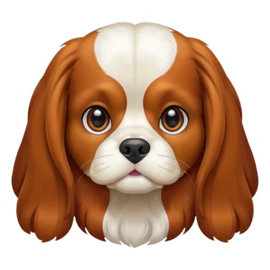 Cavalier king charles tricolore sticker