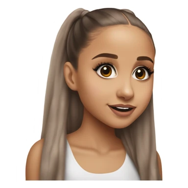 Hyper Realism Ariana Grande photo  sticker