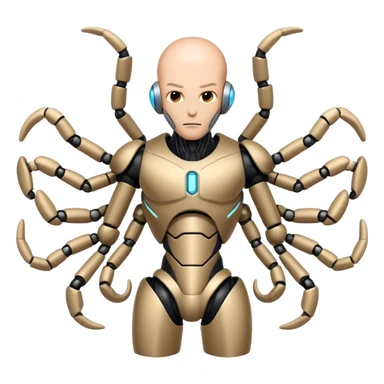 6-armed software god persuasions ai sticker