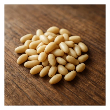 a handful of pine nuts sticker