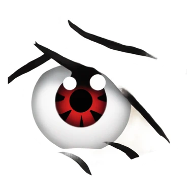 Sasuke sharingan eye sticker