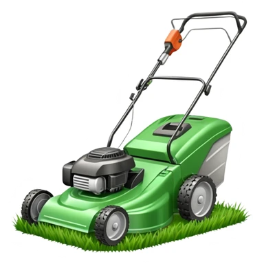 lawnmower sticker