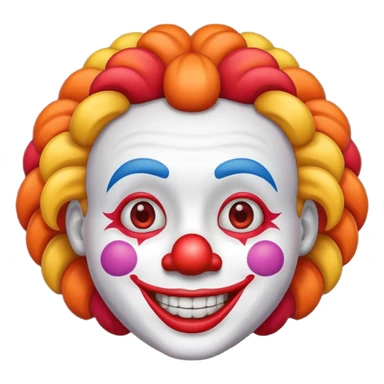 clown emoji sticker