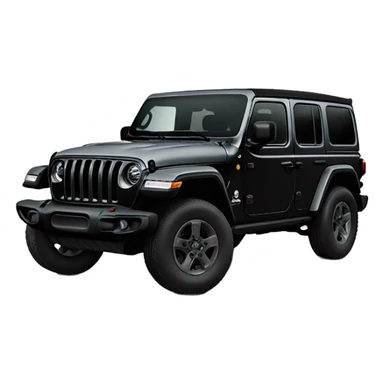 2019 black jeep wrangler 4 door sticker