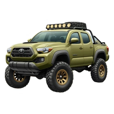 2025 olive Tacoma off-road  sticker