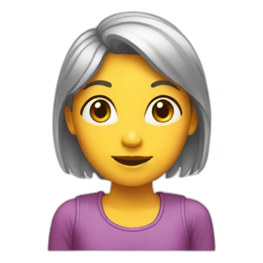 Girl-with-good-idea sticker