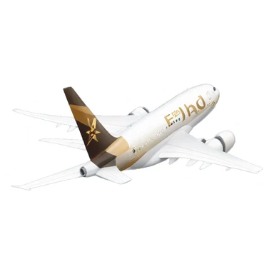Etihad airways plane sticker