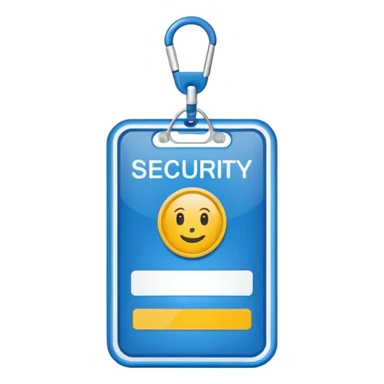 Security Badge sticker