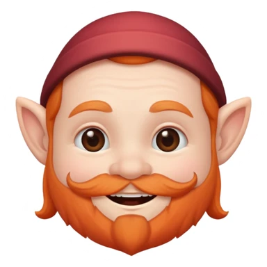 Cute dwarf sticker