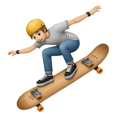 Kickflip skateboard  sticker