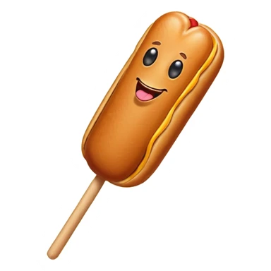 Corn dog  sticker